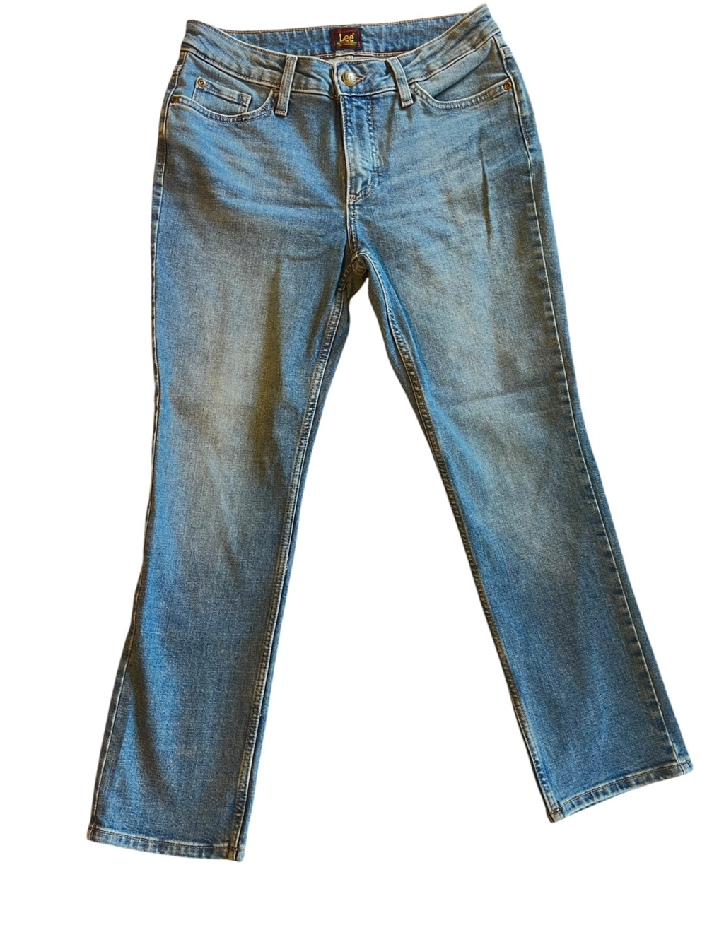 Lee Women's Light Blue Straight Leg Jeans